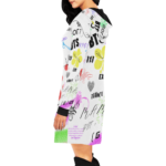 KPOP Band Print Hoodie Mini Dress