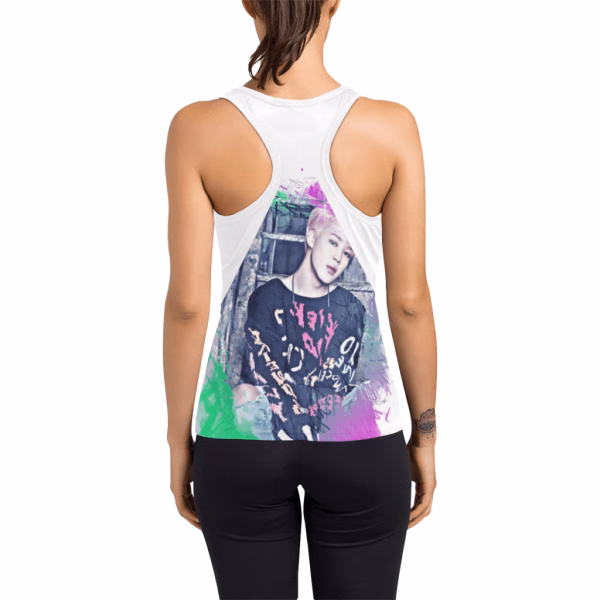 BTS Jimin Artist Racerback Tank Top