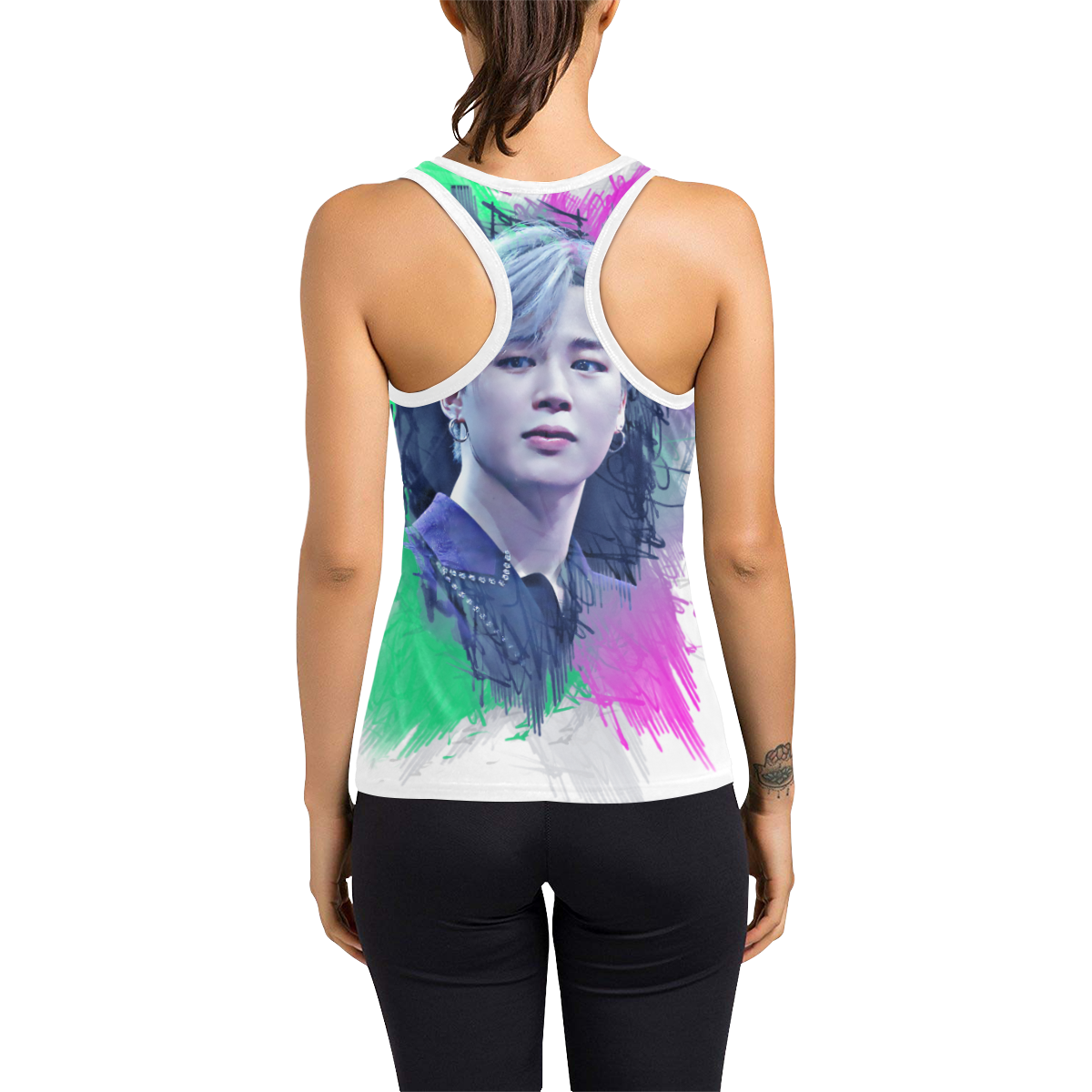BTS Jimin Racerback Tank Top
