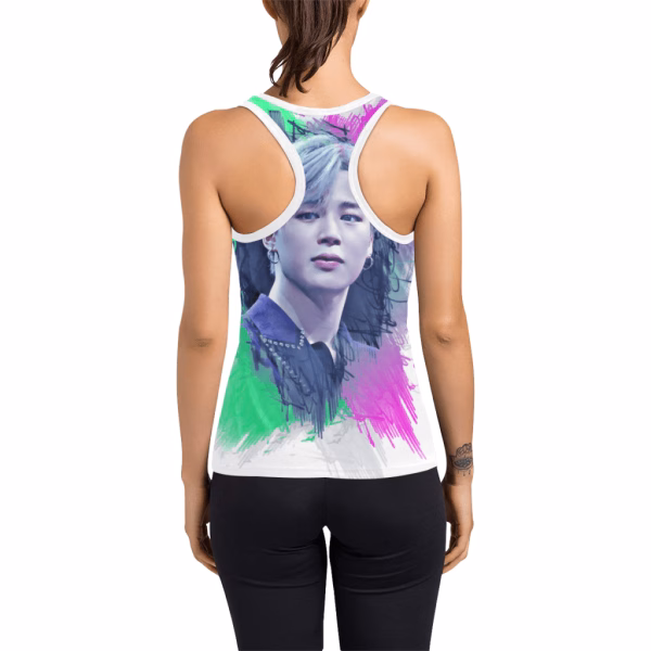 BTS Jimin Racerback Tank Top