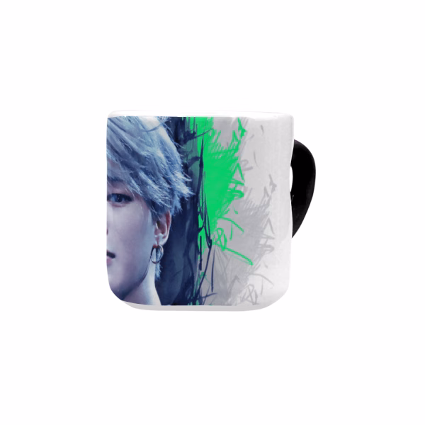 BTS Jimin Stylish Heart-shaped Mug