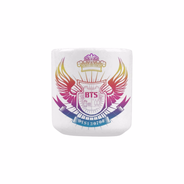 BTS Logo Heart-shaped Mug