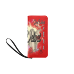 Red Velvet Women's Clutch Purse