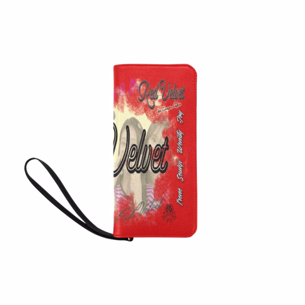 Red Velvet Women's Clutch Purse