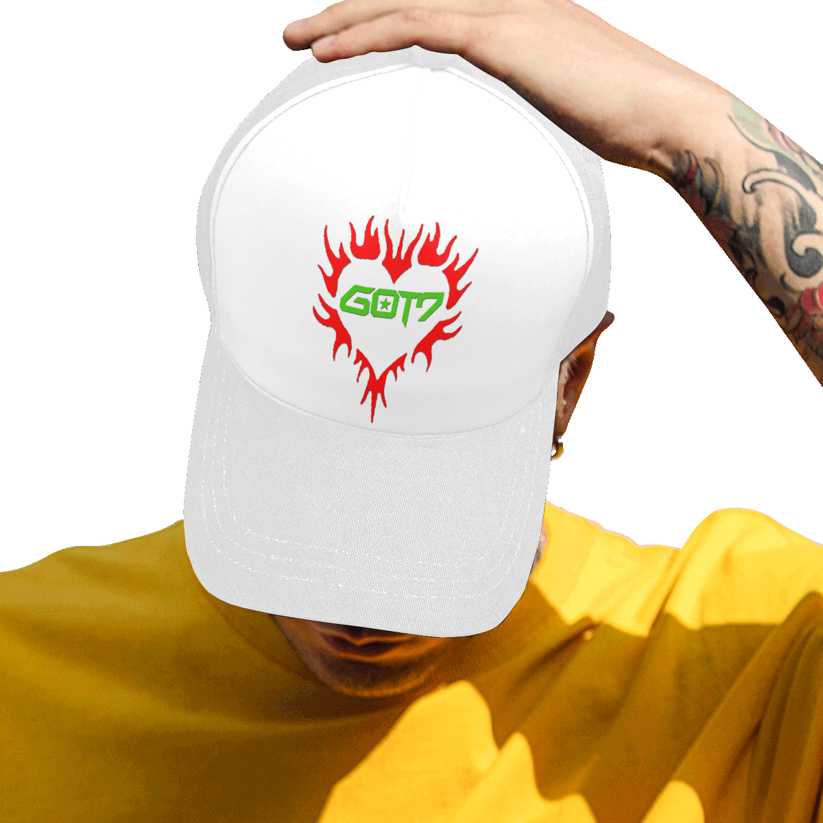 GOT7 Heart Logo Unisex Baseball Cap
