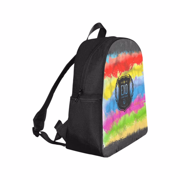 EXO Logo Colorful School Bag