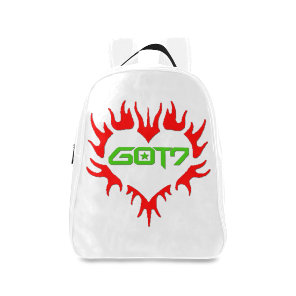 GOT7 Heart Logo School Bag