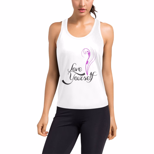 BTS Love Yourself Racerback Tank Top