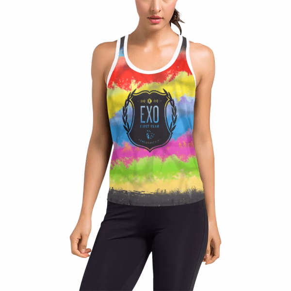 EXO Logo Racerback Tank Top