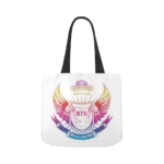 BTS Logo Canvas Tote Bag