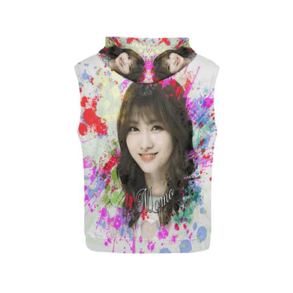 Twice Momo Women's Sleeveless Hoodie