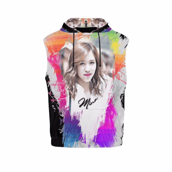 Twice Mina Women's Sleeveless Hoodie