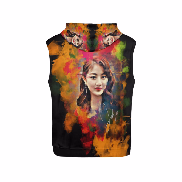 Twice Jihyo Women's Sleeveless Hoodie