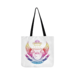 BTS Logo Colorful Tote Bag