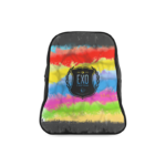 EXO Logo Colorful School Bag