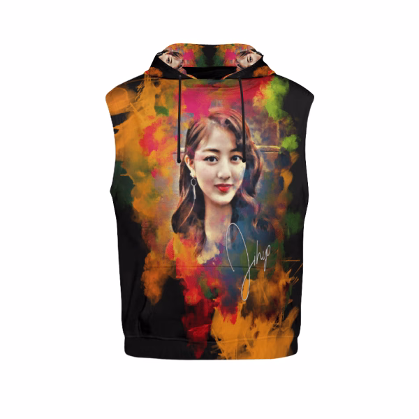Twice Jihyo Women's Sleeveless Hoodie