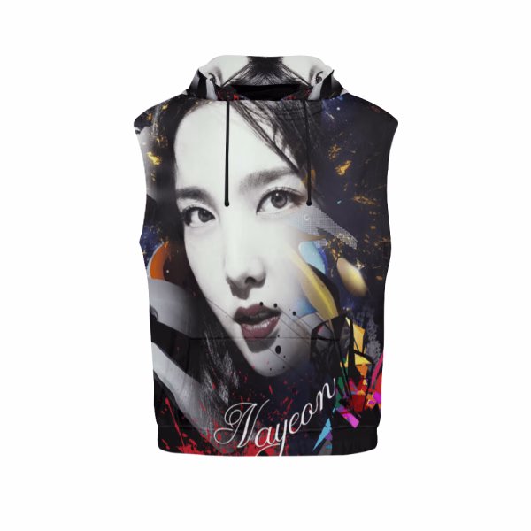 Twice Nayeon Women's Sleeveless Hoodie