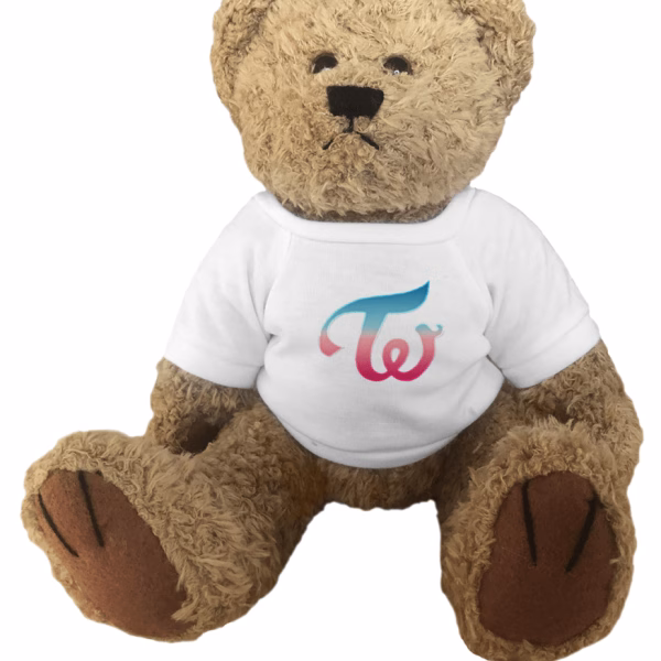 Cute Twice Logo Teddy Bear
