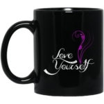 BTS Love Yourself Black Mug