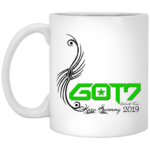 GOT7 Logo World Tour White Mug