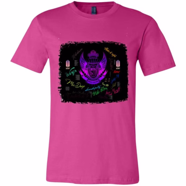 BTS Logo Songs Unisex Jersey T-Shirt