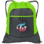 Twice Logo Drawstring Bag