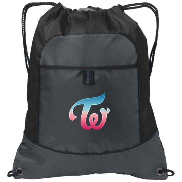Twice Logo Drawstring Bag