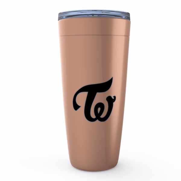 Beautiful Twice Logo Tumbler