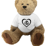 Twice Logo Heart Teddy Bear