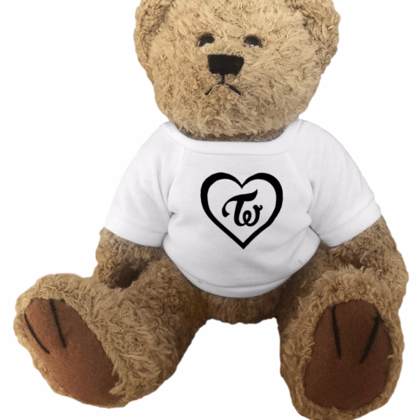 Twice Logo Heart Teddy Bear