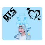 BTS Tae Stylish Mouse Pad