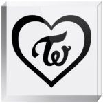 Twice Logo Acrylic Blocks