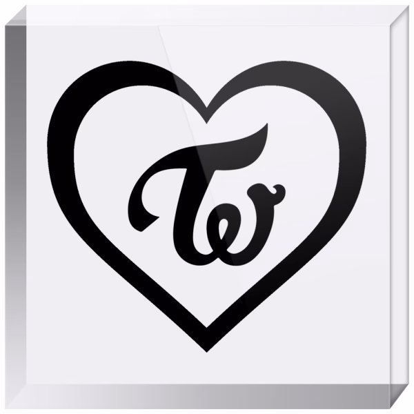 Twice Logo Acrylic Blocks