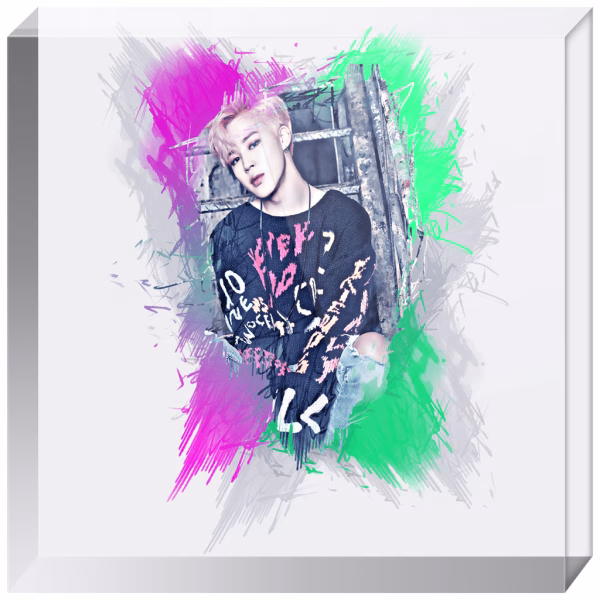 BTS Jimin Acrylic Blocks