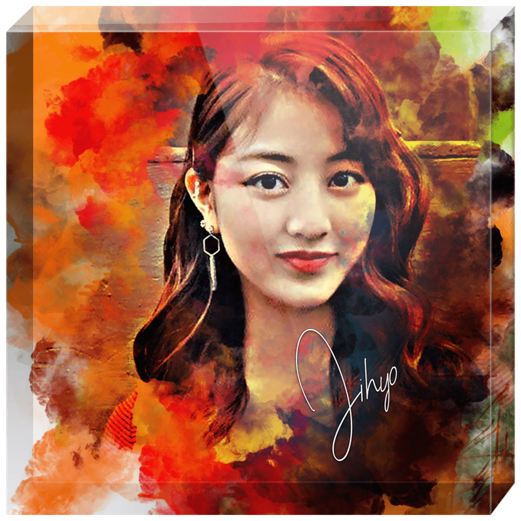 Jihyo Twice Acrylic Blocks Jihyo Twice Acrylic Blocks