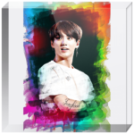 BTS Jungkook Acrylic Blocks
