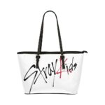 Stray Kids Leather Tote Bag - Image 2