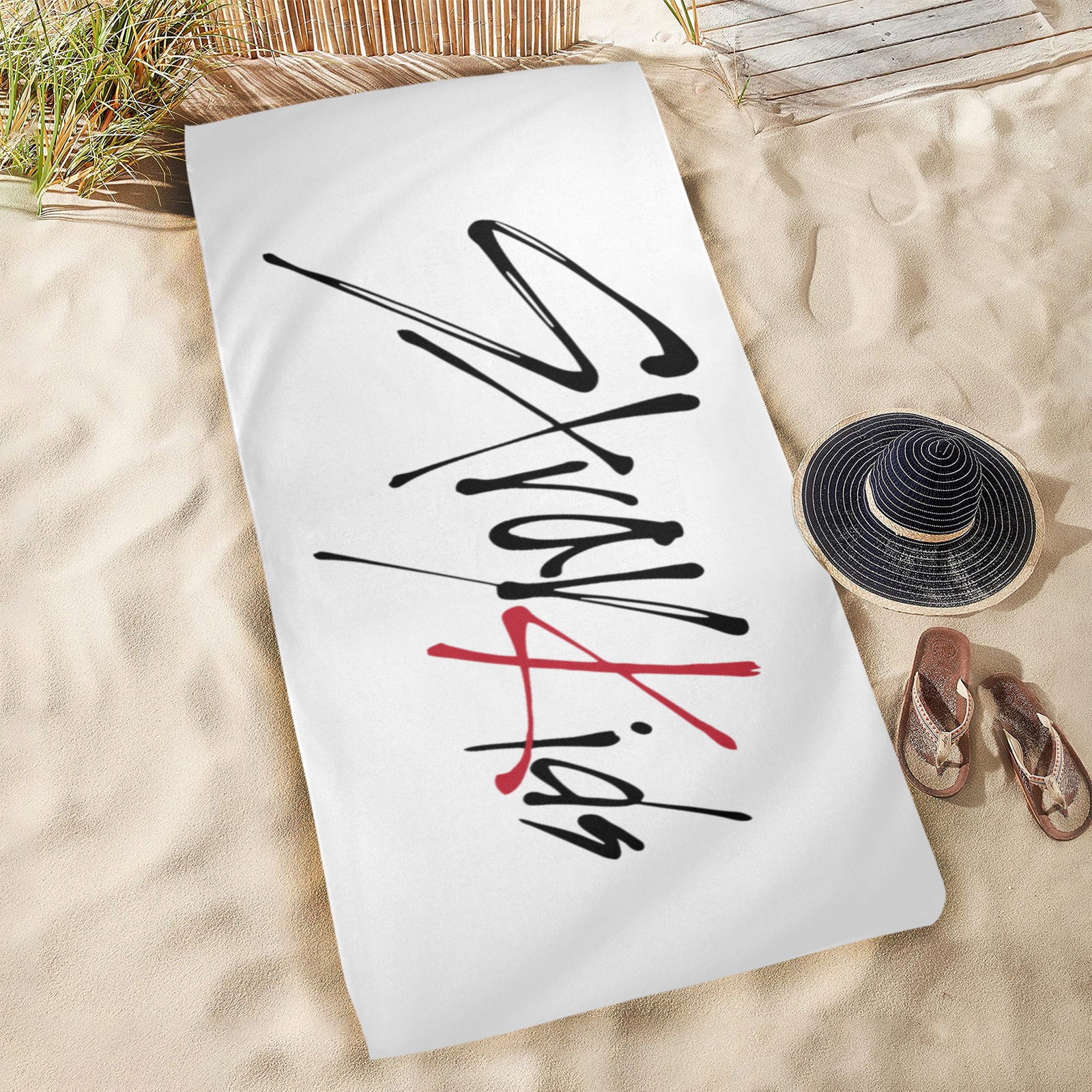 06206cac2404c66182c691536f1a20ae.jpg Stray Kids Beach Towel 31"x 71" - Image 5