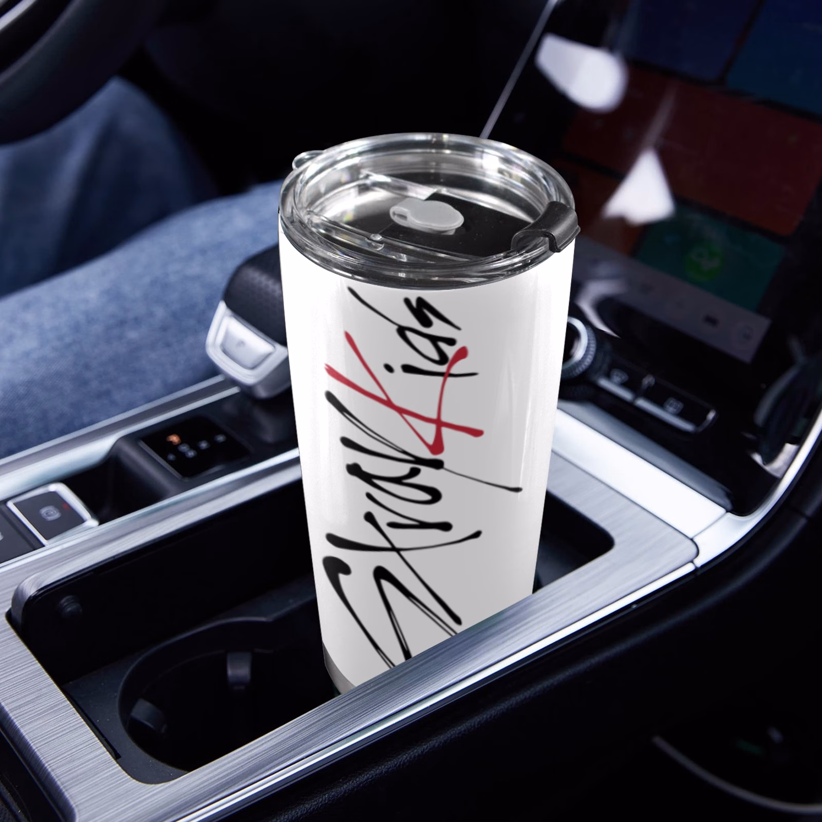 55becbae654aa60cca981c7cce9a91cc.jpg Stray Kids Logo Tumbler - Image 1