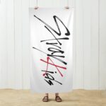 Stray Kids Logo Beach Towel - Image 3