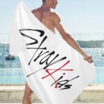 Stylish Stray Kids Beach Towel 30"x 60" - Image 3