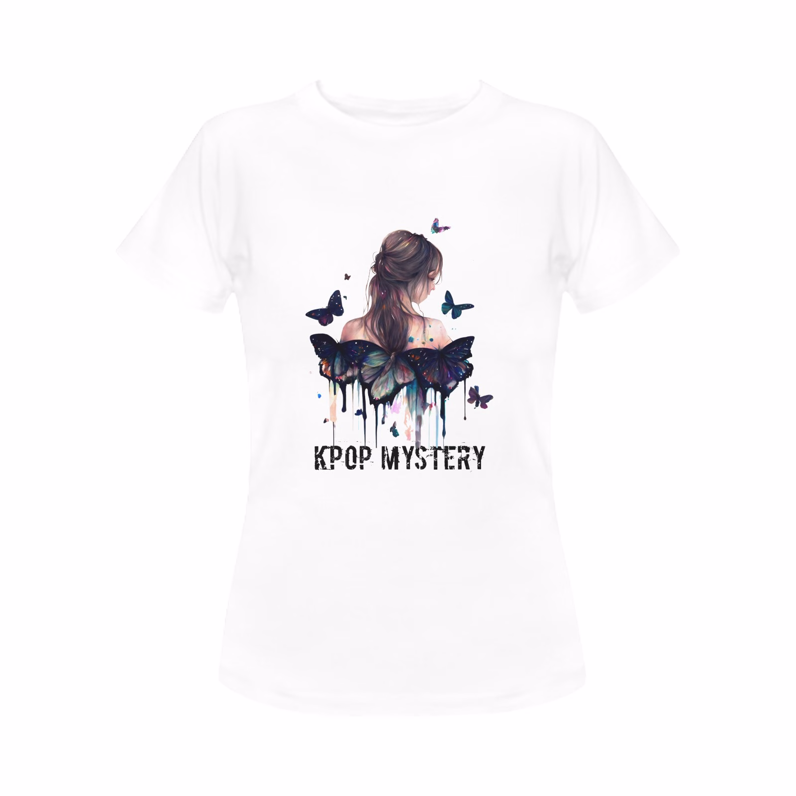 9787b8e86b9b80fb8a726b8ddb6b51e4.jpg KPOP Mystery Women’s T-Shirt - Image 1