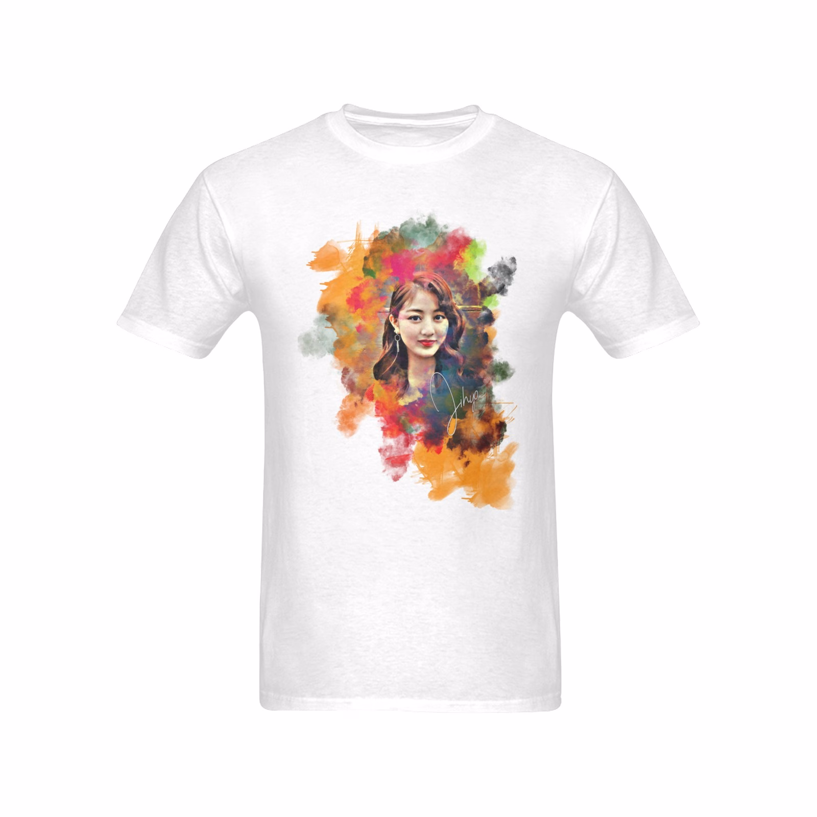 a79d0bc4e4b84e438c54d7d05523a6a8-1.jpg Twice Jihyo Men's T-shirt - Image 1