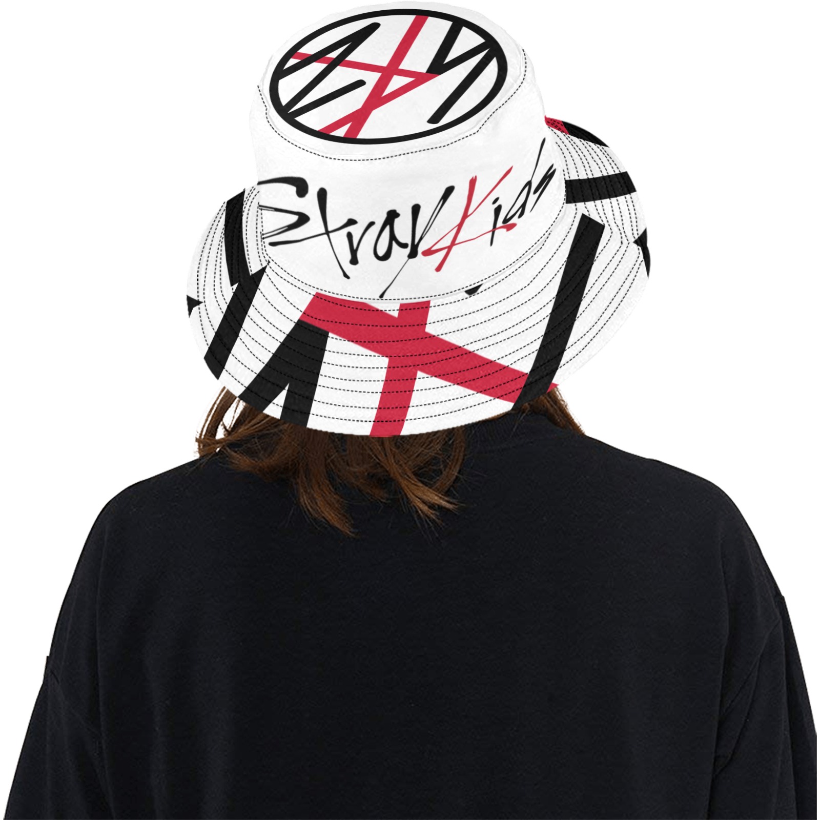 bfb68687cc176086da0c5c64da74c0d0.jpg Stray Kids Unisex Summer Single Layer Bucket Hat - Image 4