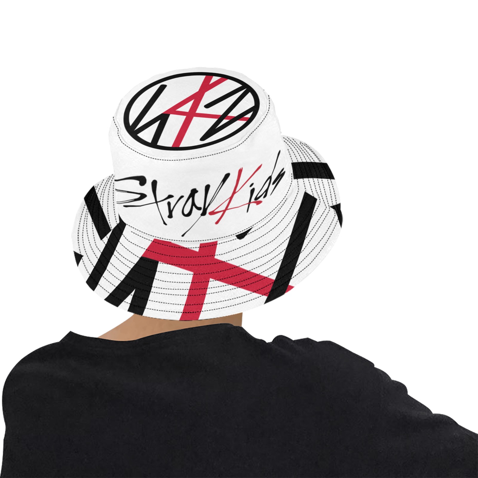 d5e0f3bb0abe2d4ce55e8f63469eee9c.jpg Stray Kids Unisex Summer Single Layer Bucket Hat - Image 2