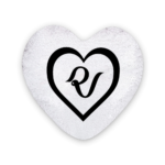 Red Velvet Multicolor Heart Sequins Pillowcase - Image 6