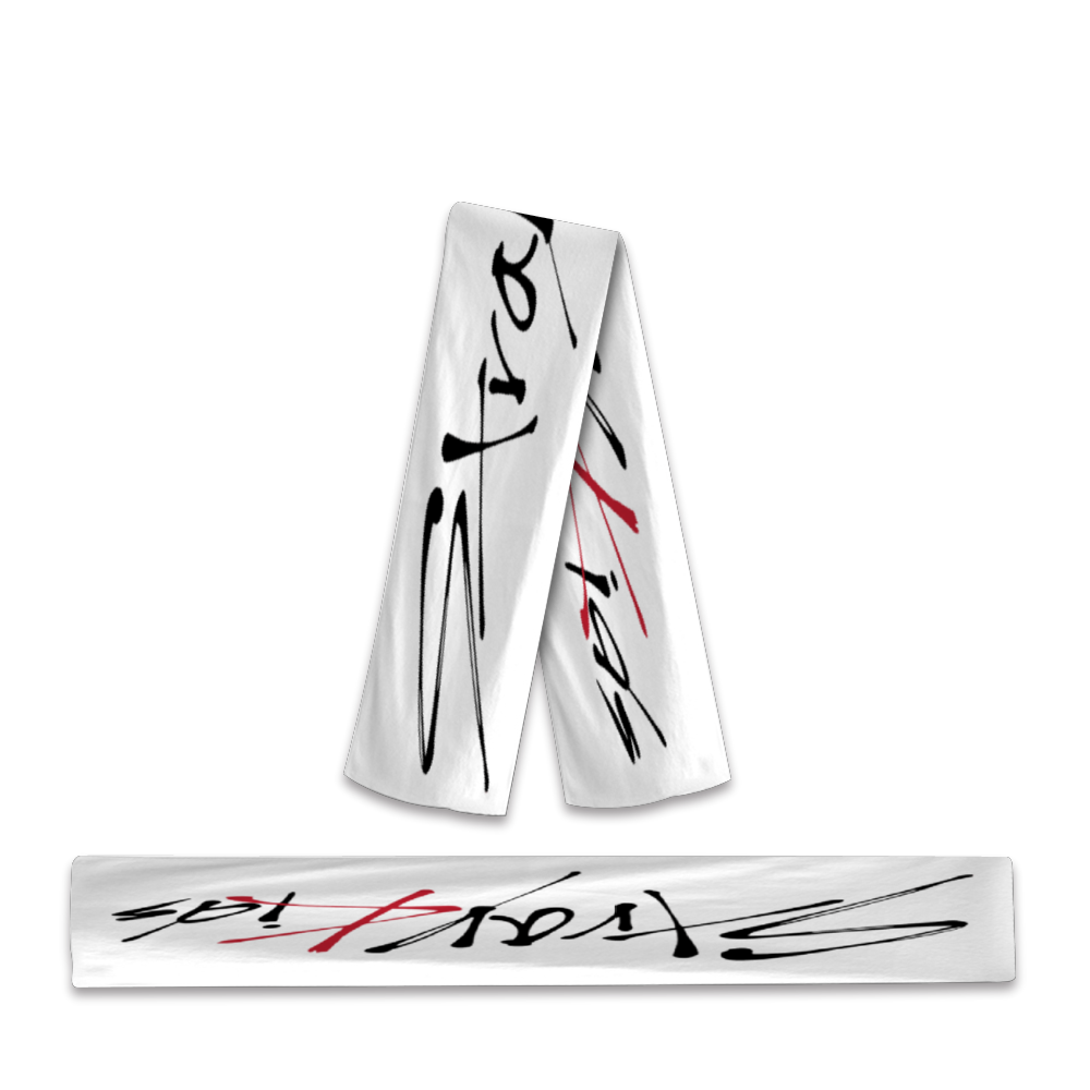 Stray Kids Warm Breathable White Velvet Scarf