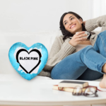 Blackpink Multicolor Heart Sequins Pillowcase - Image 5