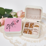Stray Kids Mini Leather Jewelry Zippered Box - Image 3