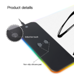 Stray Kids Wireless Charging Luminous Mouse Pad 31.5'' x 12'' - Image 5